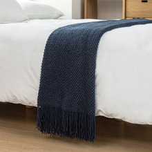 Fassett Knitted Throw